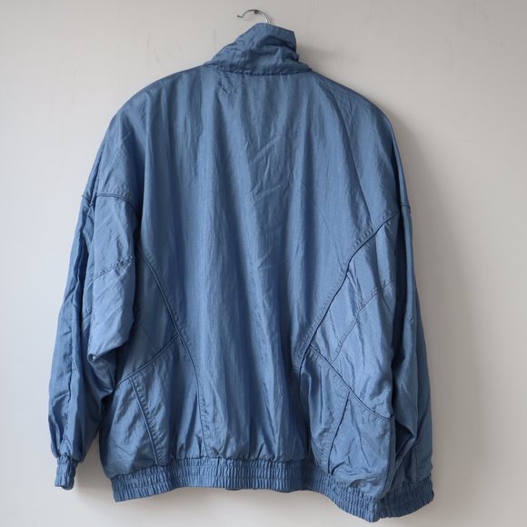 Vintage Exclusiv Embroidered Windbreaker, Size Large - Picture 9 of 15
